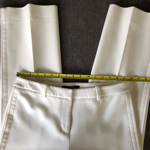 Etcetera tuxedo style white trousers size 6 - Picture 10 of 16